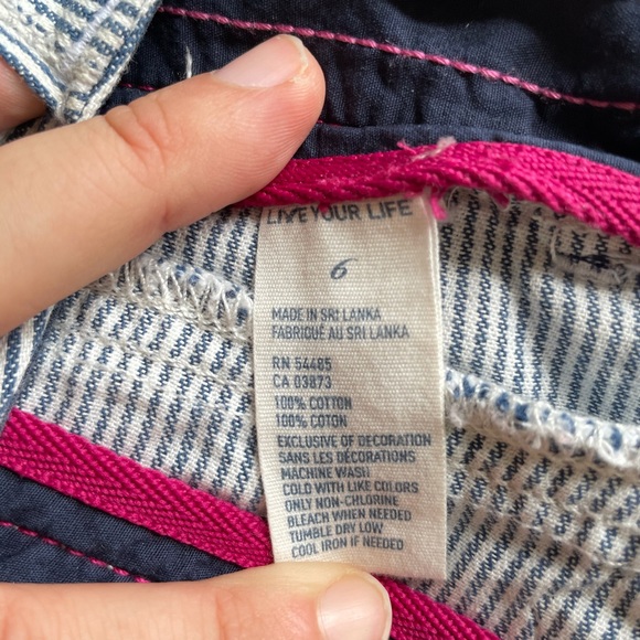 Pinstripe Shorts - Picture 3 of 3